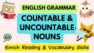 English Grammar Lesson Countable and Uncountable Nouns [upl. by Saeger395]