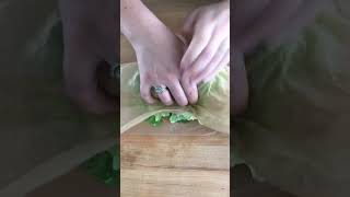 How to Make a Lettuce Wrap Sandwich Low Carb [upl. by Nesnaj]