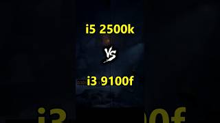 i5 2500k OC vs i3 9100 Test in Games [upl. by Dotson]