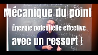 L énergie potentielle efficace pour un champ de force central non gravitationnel [upl. by Varien]