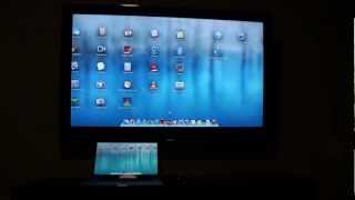 HOW TO Set up Airplay mirroring on OSX Mountain Lion 108 [upl. by Noorah57]