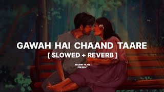 Gawah Hai Chand Tare  Slowed and Reverb  गवाह है चाँद तारे  Lofi  Damini Movie  Full Song 🎧 [upl. by Llorrad]