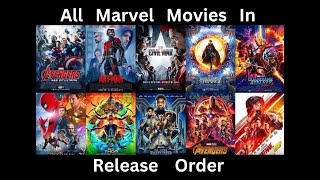 List Of Marvel Movies In Chronological Order  All Marvel Movies  NV Flix [upl. by Sorci]