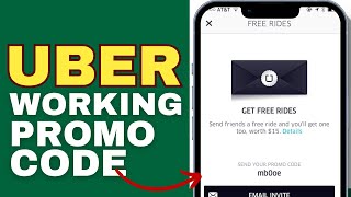 How to Get 50 UBER Promo Code 2024  Uber Discount Codes [upl. by Munson]