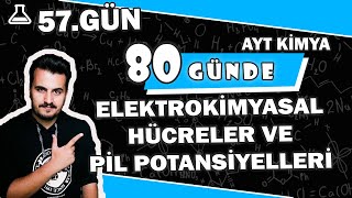 ELEKTROKİMYASAL PİLLER 1  KİMYA VE ELEKTRİK 5  AYT  12 SINIF [upl. by Leorsiy]