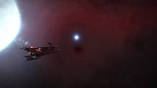 Elite Dangerous Black Hole Near Stars in Barnards Loop [upl. by Lyndsie]