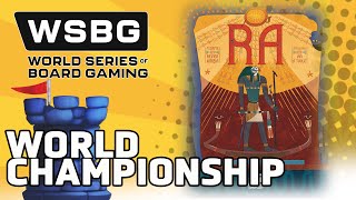 Ra World Championship  World Series of Board Gaming 2024 [upl. by Benilda]