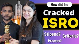 How he cracked ISRO🇮🇳 Internship From Tier 3 to ISRO  Inspirational story [upl. by Goraud535]