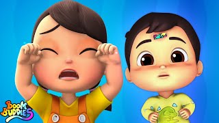 Boo Boo Song amp Nursery Rhyme for Kids by Boom Buddies [upl. by Krause]