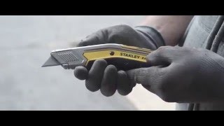 STANLEY FATMAX EXO Retractable Knife [upl. by Anirol299]