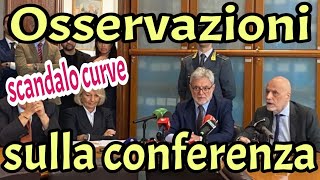 🚨Scandalo curva INTER🚨Osservazioni sulla conferenza stampa delle forze dellordine [upl. by Papageno]