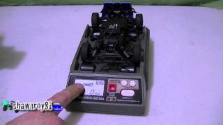 Tamiya Mini 4WD Speed Checker Unboxing amp Test [upl. by Thom]