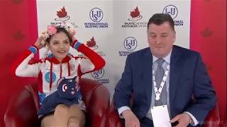 Evgenia MedvedevaSkate CanadaFS2018 [upl. by Immak]