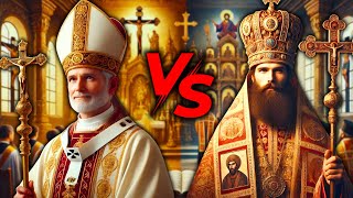 Católicos vs Ortodoxos ¡Las Diferencias que NO Quieren que Sepas 😱 [upl. by Anaud351]