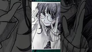 Need more dark hair color sketch art drawing anime manga [upl. by Oirrad856]