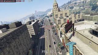 🎮 AMD Radeon RX 6850M XT  GTA V gameplay benchmarks 1080p [upl. by Rothberg]