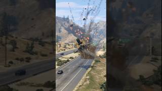 Russian New Thunder F15 Dropped Millions Of ClusterBombs On Ukrainean Military Weapons Base  Gta5 [upl. by Enamrahc]