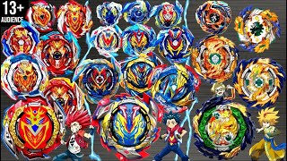 13 TRIPLE EVOLUTION BATTLE ALL ACHILLES vs ALL VALKYRIE vs ALL FAFNIRBeyblade Burst BU Ultimate [upl. by Pinette]