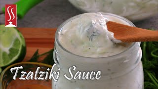 Tzatziki Sauce Recipe by Sweet amp Savory  SS [upl. by Araht565]