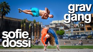 Sofie Dossi vs Insane Gymnasts  Ultimate Contortion and Acro Dares [upl. by Ralip]