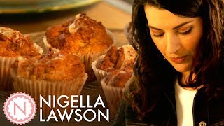 Nigella Lawsons Fluffy Pancakes and Savoury Muffins  Nigella Bites [upl. by Bender]