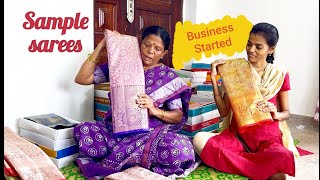 Our Sarees’s Business Start Ayipoyindi radhikavlogs vishnuchilamakuri vlog business sarees [upl. by Elurd507]