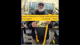 Is a home made Pickaroon better the Fiskars Hookaroon [upl. by Aiak108]