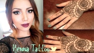 Henna Tattoo Tutorial Tips and Tricks [upl. by Akedijn]