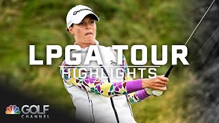 2024 Womens Scottish Open Round 3  LPGA Tour Highlights  Golf Channel [upl. by Yuille]