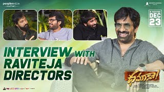 Dhamaka Movie Team HILARIOUS FUNNY Interview  Ravi Teja  Hyper Aadi  Anil Ravipudi [upl. by Maryjane]