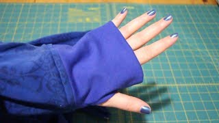 Thumb Hole Cuff  Sewing Tips  Sew Whats New [upl. by Cain]