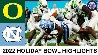 15 Oregon vs North Carolina  2022 Holiday Bowl at Petco Park  2022 College Football Highlights [upl. by Dav]