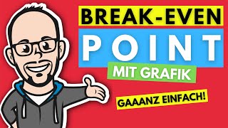 Break even Point mit Grafik gaaanz einfach  IHKPrüfung 202021 [upl. by Mill]