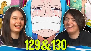 GOODBYE VIVI HELLO ROBIN👒 One Piece Ep 129 amp 130 REACTION amp REVIEW [upl. by Yelekalb]