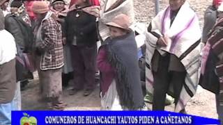 PARO EN LAS ALTURAS DE YAUYOS  MINERA CORONA [upl. by Huan]