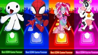 Oddballs🆚SpiderMan 🆚Kandyland🆚FUNNYCOW🍇Who is best [upl. by Ecnerolf575]