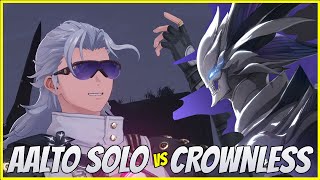 AALTO SOLO VS CROWNLESS WUTHERING WAVES [upl. by Ettedualc354]