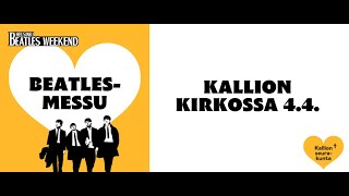 Beatlesmessu Kallion kirkossa [upl. by Winfred]