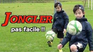 AMÉLIORER SES JONGLES APPRENDRE À JONGLER 1  FOOTBALL [upl. by Gomar]