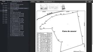 QGIS Azimuth amp Distance Plugin ingresar valores del derrotero de una Finca [upl. by Strickland602]