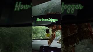 How to remove fog  Defogger trending shortvideo [upl. by Neeloc46]