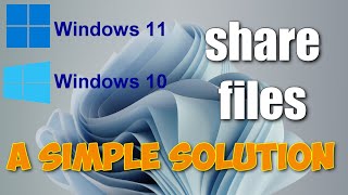 ✨Windows 1110  How to create a local network and share files between computers over the network ✨ [upl. by Rolyab266]