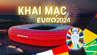 Khai mạc EURO 2024 Hình ảnh từ sân Allianz Arena trận Đức vs Scotland  VTC Now [upl. by Adohr]