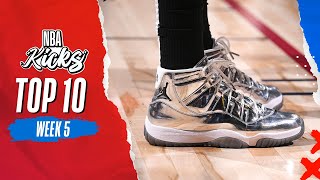 The BEST Sneakers in the NBA  NBAKicks  Week 5 [upl. by Jurdi442]