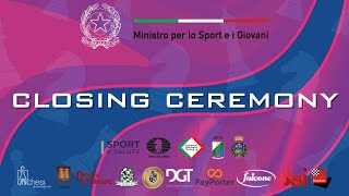 FIDE World Cadets 2024 Closing Ceremony U8 U10 U12  LIVE from Italy [upl. by Aisaim]