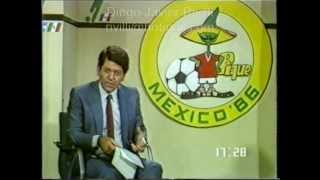 Comentarios y festejos Mundial 1986  TV Argentina [upl. by Nomra]