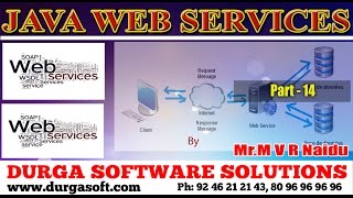 Java Webservices  Webservices Part  14 by MVR Naidu [upl. by Aydni315]