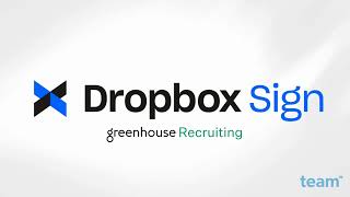 Dropbox Sign for Greenhouse  Overview [upl. by Nwahshar]