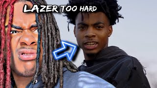 LAZER ON FIRE LAZER DIM 700  Bragging Rights Official Music Video REACTION [upl. by Cleve]