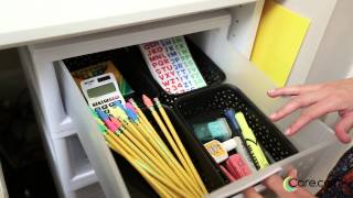 Back to School How to Organize School Supplies [upl. by Meerek]